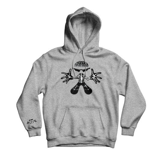 HOODIE PIXEL GRIS