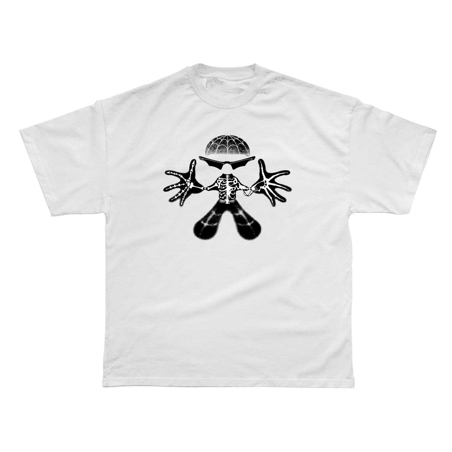 T-SHIRT PIXEL BLANC